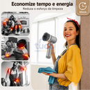 Escova Elétrica PowerClean TURBO 5 em 1 - Limpeza Sem Esforço